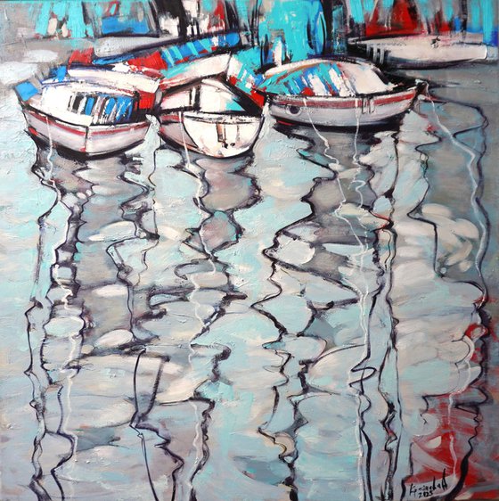 July breeze. Diptych