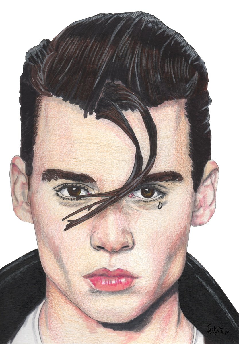 Cry Baby Johnny Depp by Paul Nelson-Esch