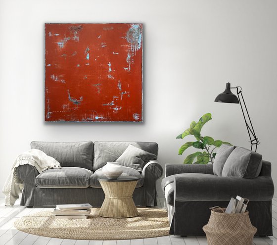 Rebel In Red (XL 48x48in)