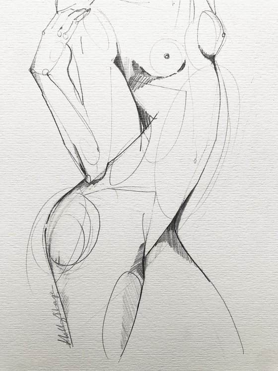 Untitled pencil nude