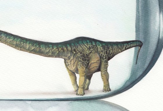 Dinosaur in Glass V