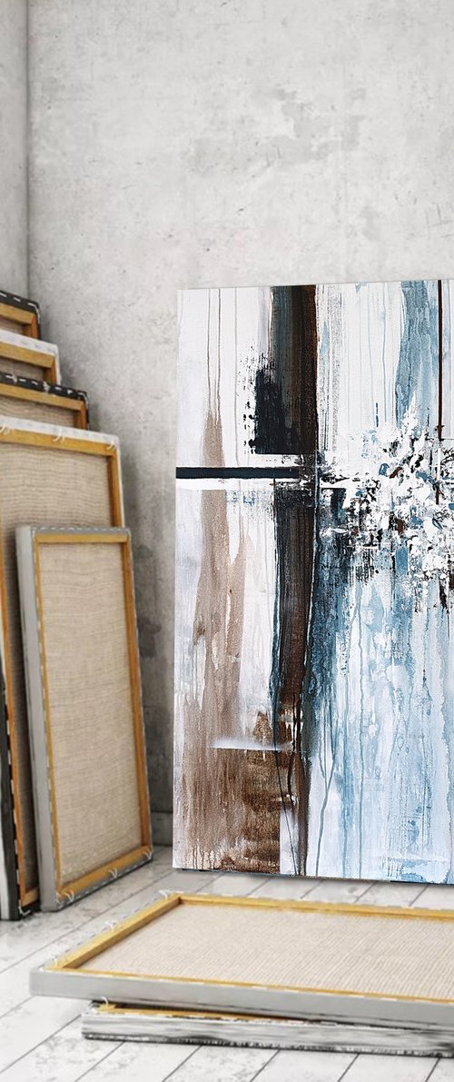 Aligned Tension.Textured Modern by Tatiana Malinovscaia