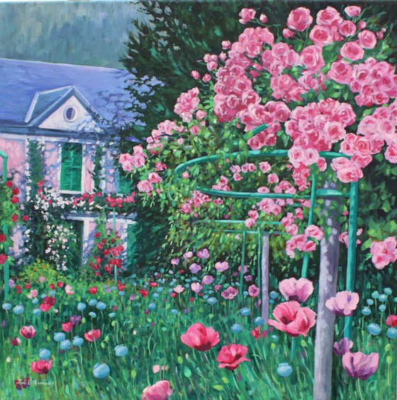Monet's Roses