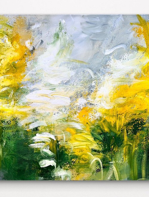 Cattail Glow at the Pond by Andrada Anghel