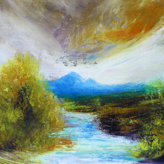 Autumn Moorland Stream