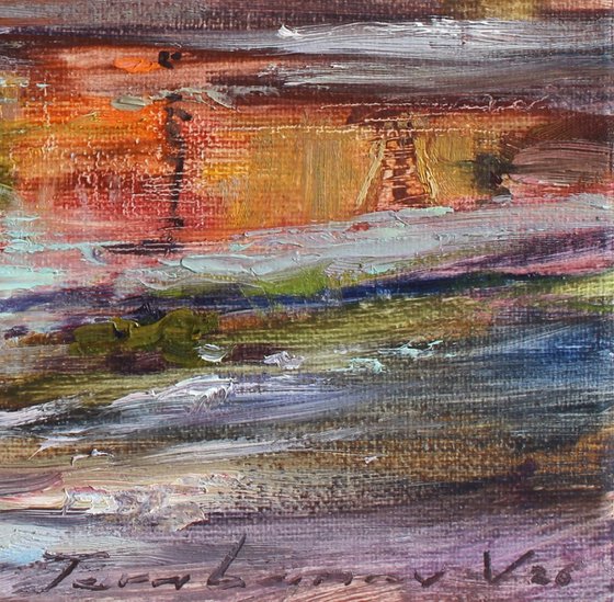 Thawed patch in the park