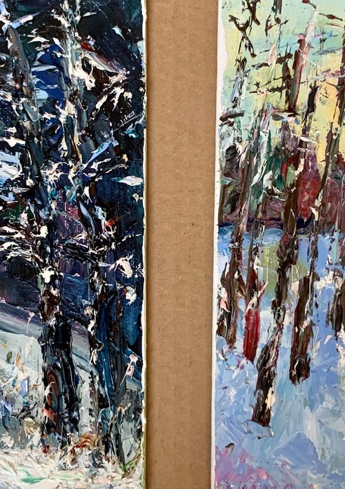 Winter Forest by Vilma Gataveckienė