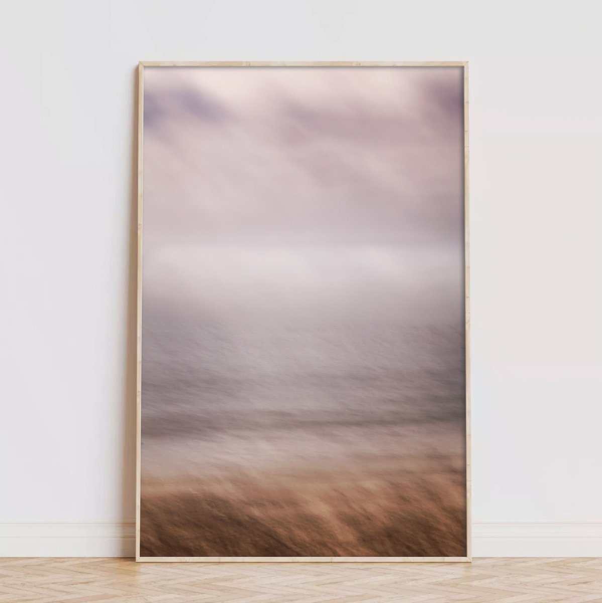 Impressionistic Landscape Photograph By Karim Carella, 31 X 45", The Gulf In Shades (Studio 11), Original Artwork