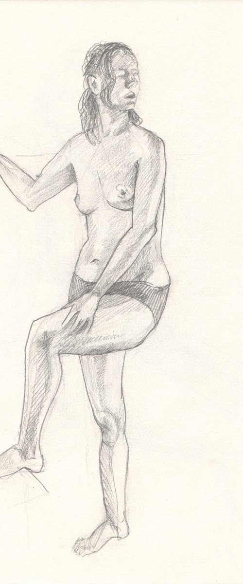 Sketch of Human body. Woman.36 by Mag Verkhovets