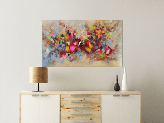 "Summer Melodies", LARGE Painting