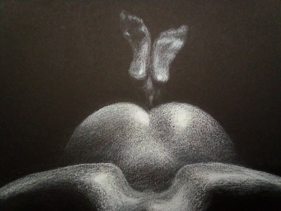 Nude noir #268 (29X21)cm