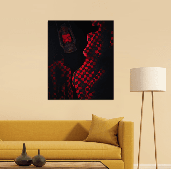 Couple and Lantern