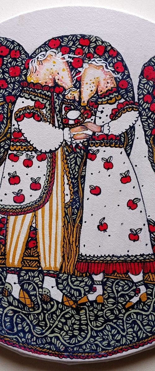 Three times happy by Tetiana Osadchuk