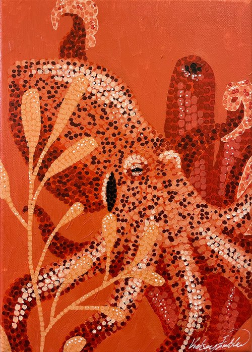 Ocean Garden - Octopus by Kelsey Emblow