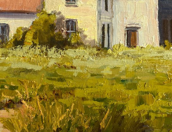 Farmhouse landscape