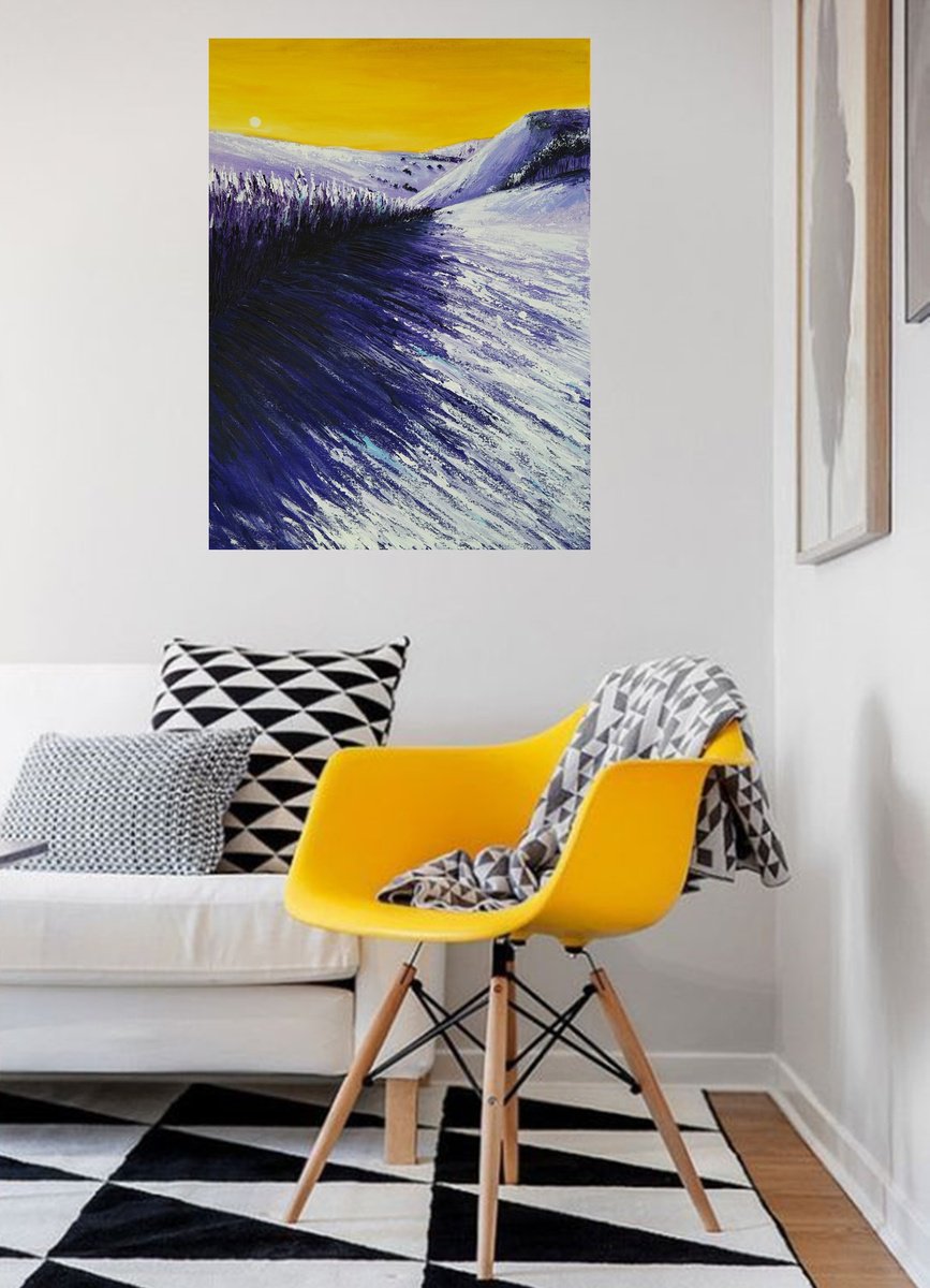 Rolling Sun By Danijela Dan, 24 X 31, Artwork For Sale On Artfinder