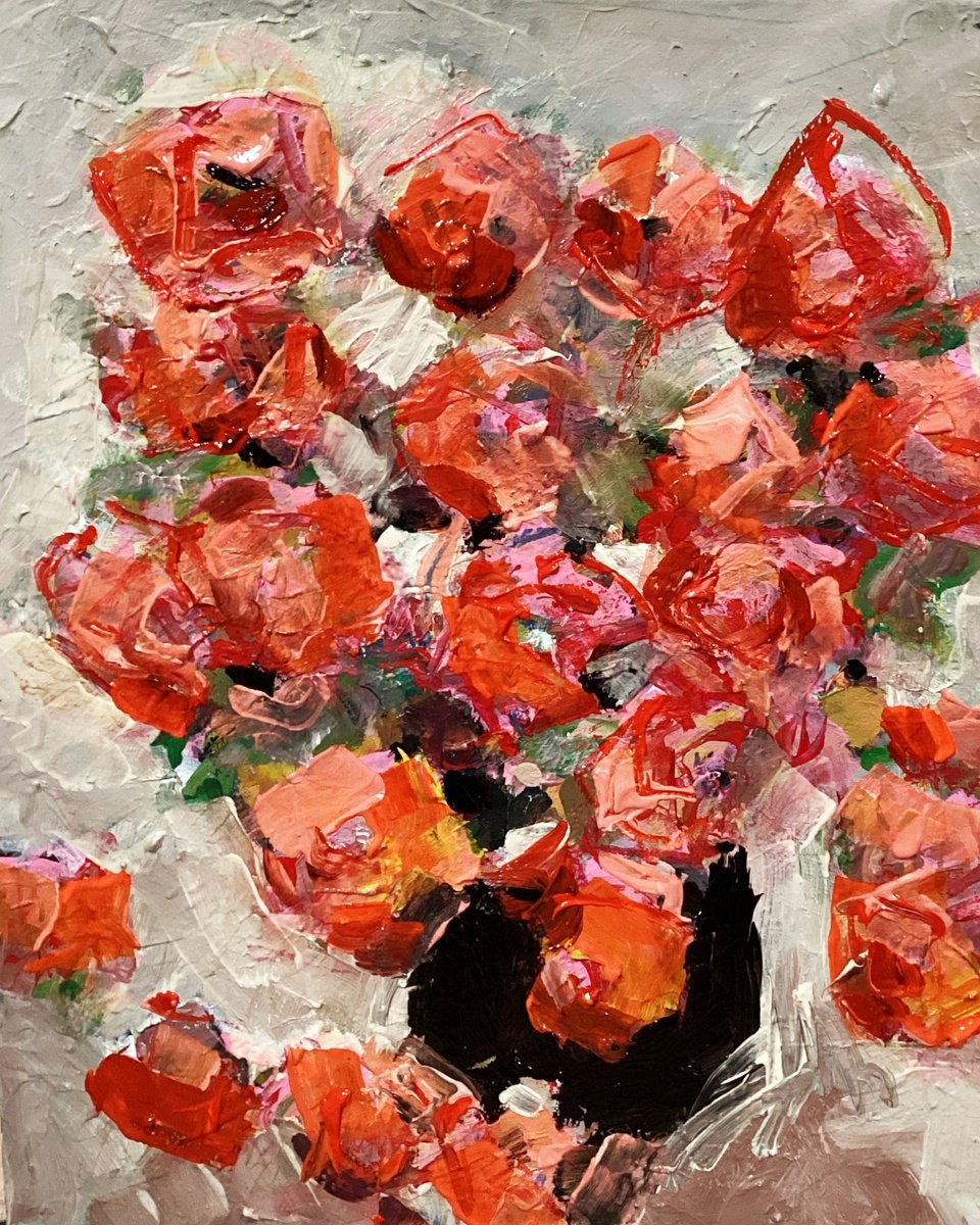 Expressive Painting , From An Admirer By Irene Wilkes, 16 X 20, Artwork For Sale On Artfinder