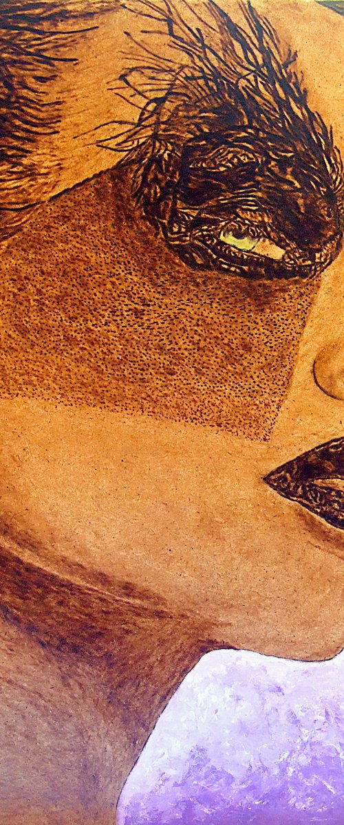 Purple seduction by MILIS Pyrography