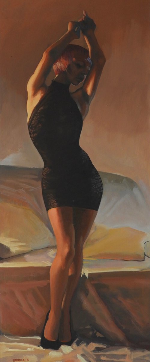 Black Dress by Peter Orrock