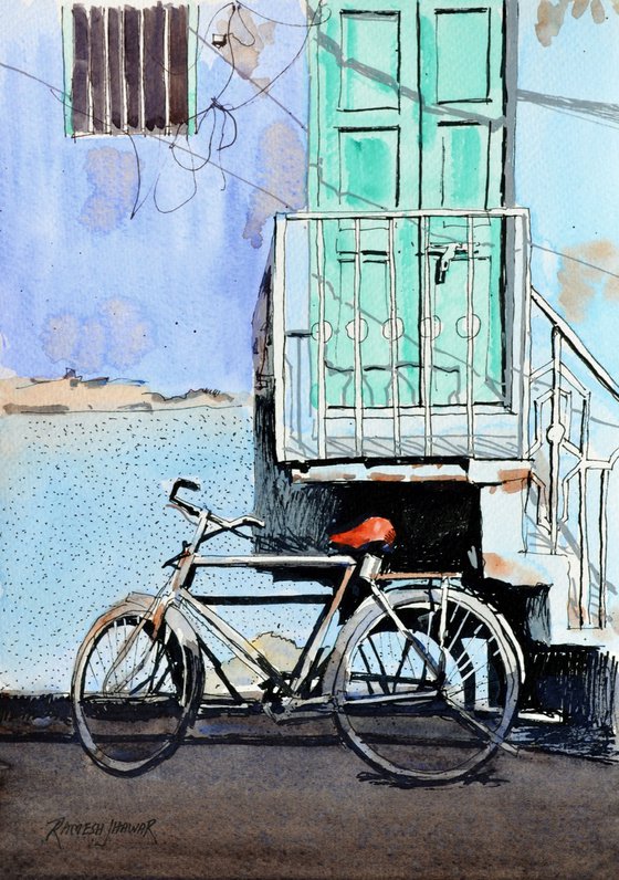 Jodhpur bike sketch