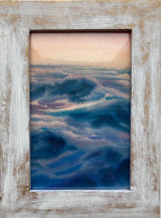 SUNSET ON THE SEA #3 - poliptych