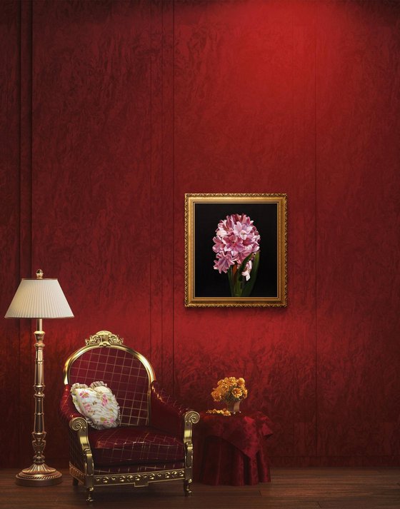 Chiaroscuro Pink Hyacinth Elegance