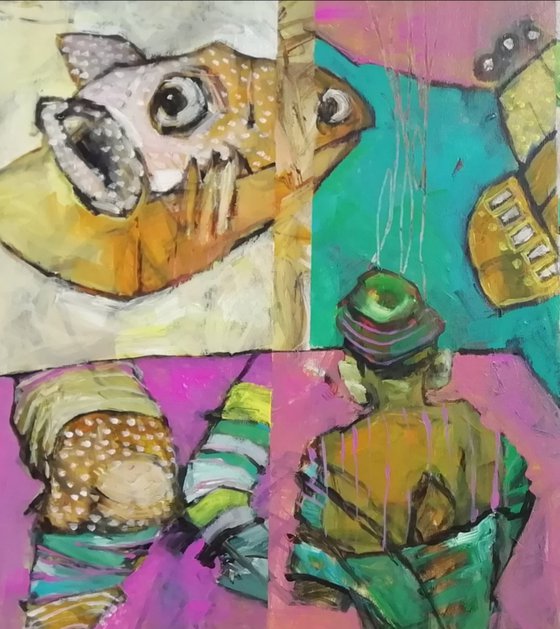 Abstract fragments 7