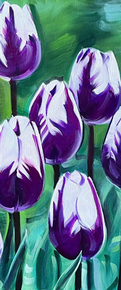 Tulips by Sarah Wymer