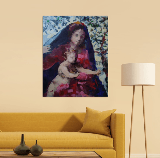 Madonna and child 7