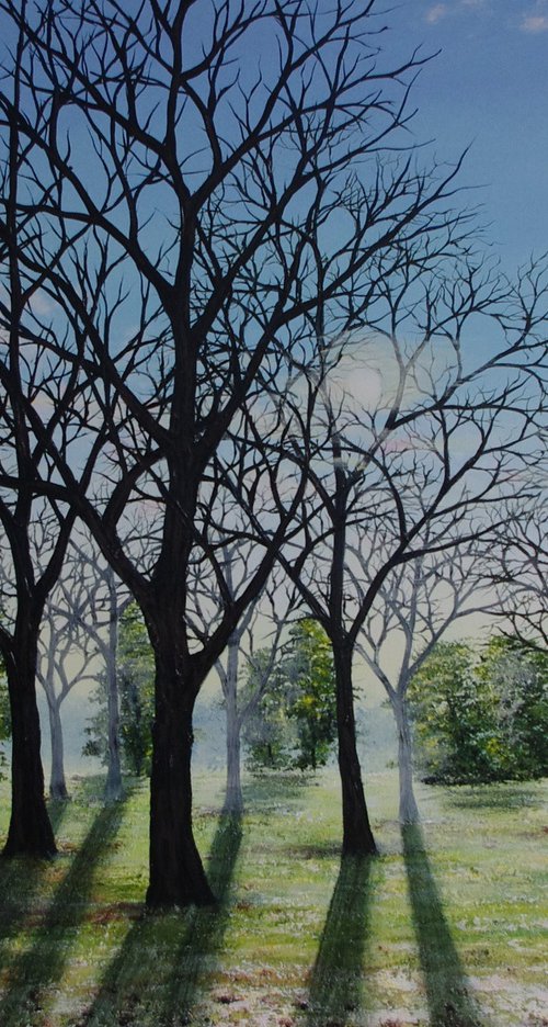 A Winters Day by Hazel Thomson
