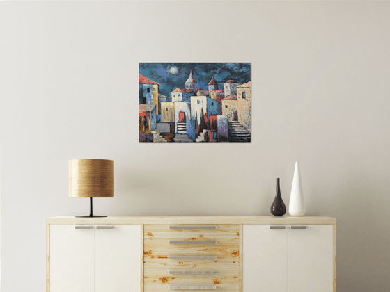 Moonlit Town