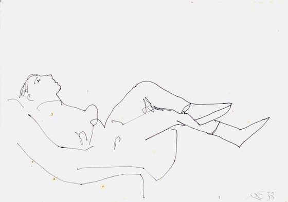 Resting, 21x15 cm