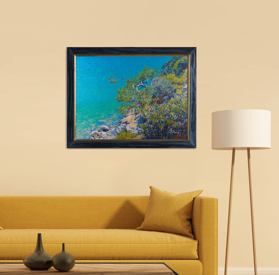 Pine in the Blue Lagoon