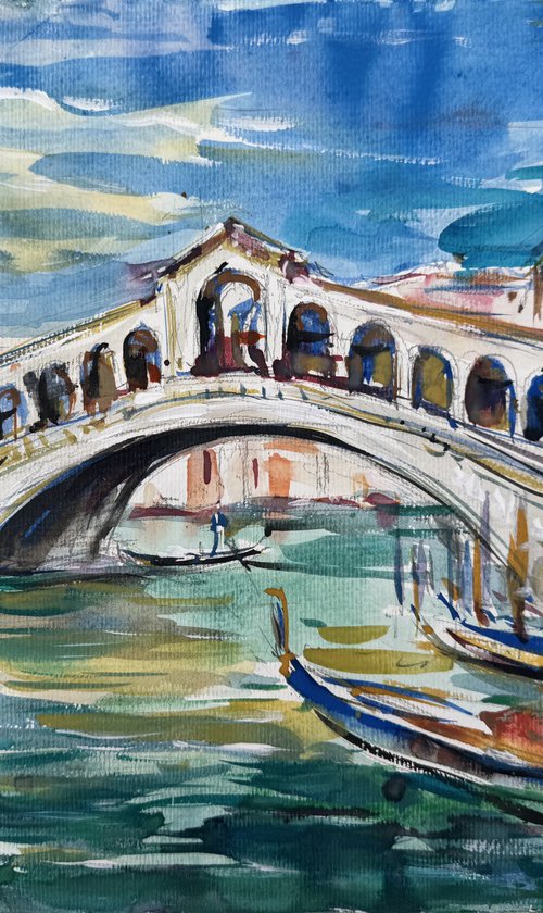 Ponte Rialto, Venezia by Altin Furxhi