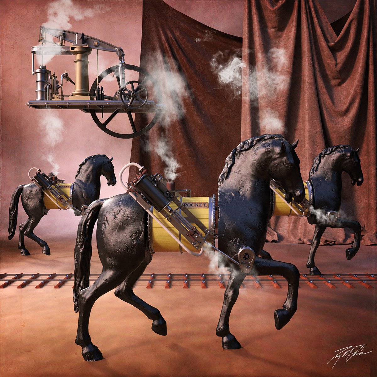 Steamhorse by Tony Fowler