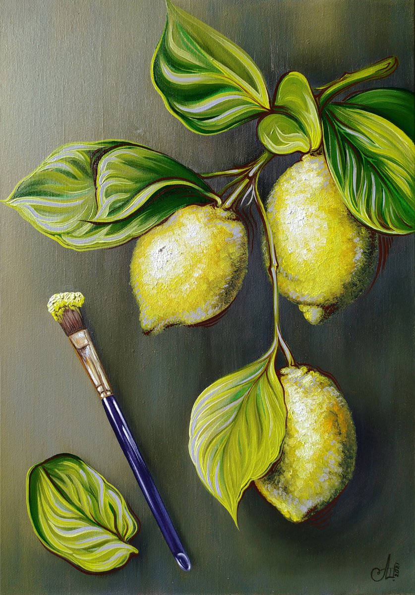 Lemons by Anna Shabalova