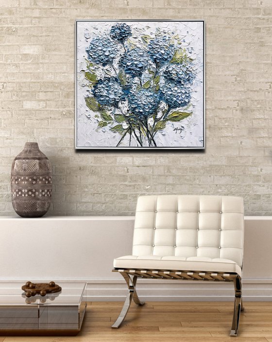 Blue Hydrangea