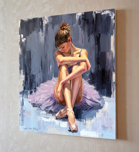 The sadness of ballerina
