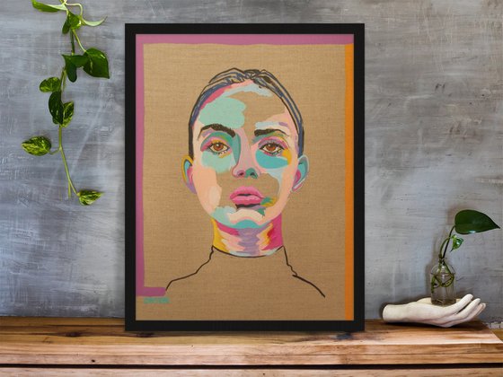 Abstract Female Portrait