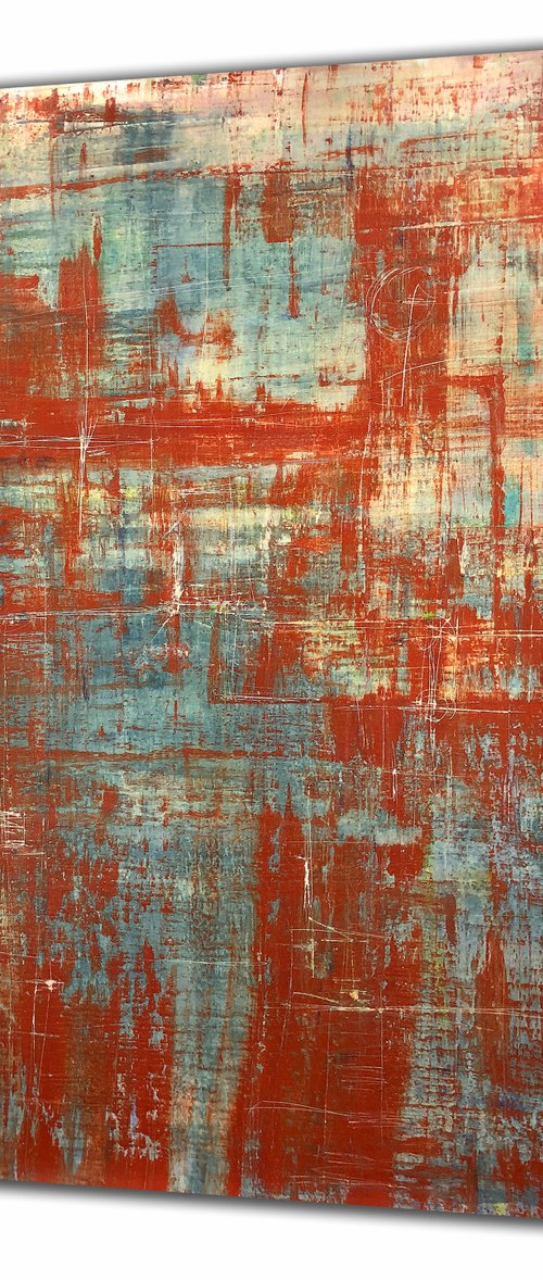 Industrial Zone (48x48in) by Robert  Tillberg