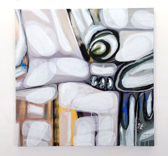 Modern Abstract- Where I disappear 02