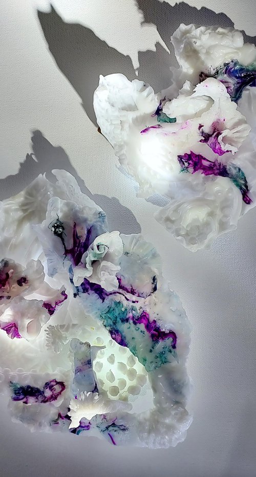 Corals Sculpture Amethyst by Nikolina Andrea Seascapes and Abstracts