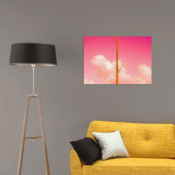 The Pink Half | Limited Edition Fine Art Print 1 of 10 | 75 x 50 cm