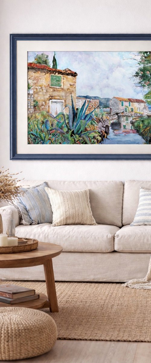 Silence of the Mediterranean Canal by Zoran Mihajlović Muza