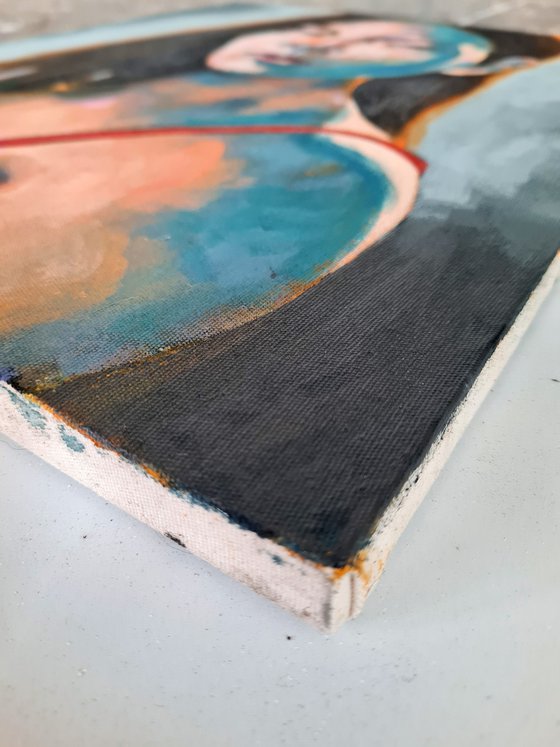 portrait with red  11-13-25