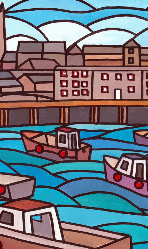 Penzance harbour by Tim Treagust