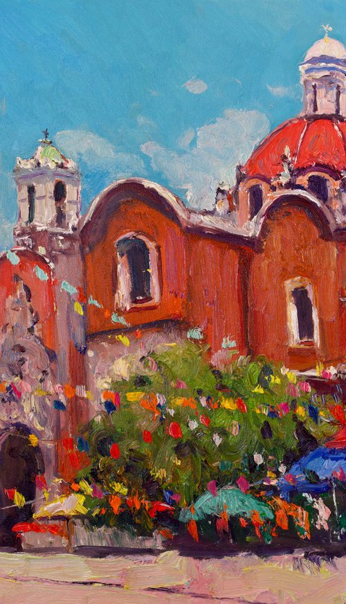 Church in Mexico City by Suren Nersisyan