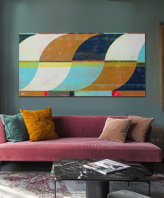 Circle in Circle Turquoise