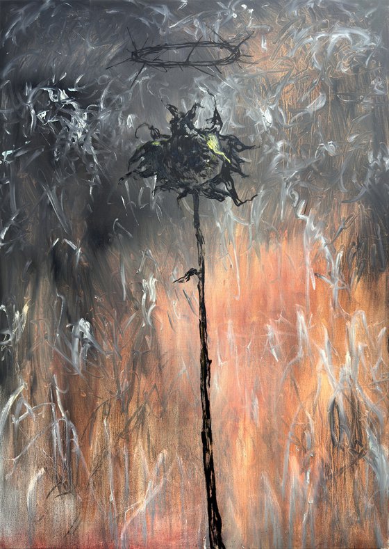 Black Sunflower (Crown of Thorns)