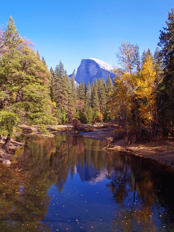 Half Dome and the Merced River